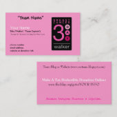 3-daagse Visitekaartjes (Voorkant / Achterkant)