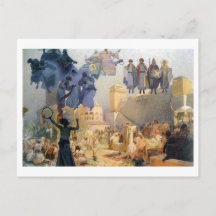 #3 De introductie van de Slavonic liturgy, Mucha