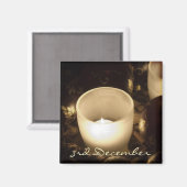 3 december · Kaarsen · Magneet (Voorkant / Achterkant)