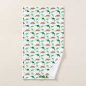 3 delige handdoekset voor jonge dinosaurusliefhebb bad handdoek (Handdoek)