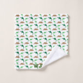 3 delige handdoekset voor jonge dinosaurusliefhebb bad handdoek (Wasdoekje)