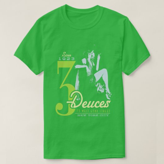 3 Deuces Jazz Club T-shirt (Design voorkant)