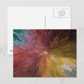 3 dimensionaal Art. Briefkaart (Voorkant / Achterkant)