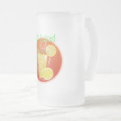 3 Dimensional Get Juiced Graphics Matglas Bierpul (Voorkant rechts)