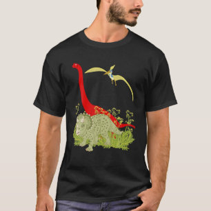 3 Dinosaurussen, Giant Dandelion, Triceratops T-shirt