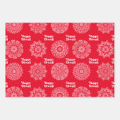 3 Diwali Rangoli Design Verpakking Papieren vellen (Voorkant 3)