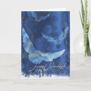 3 Doves-Hanukkah Feestdagen Kaart
