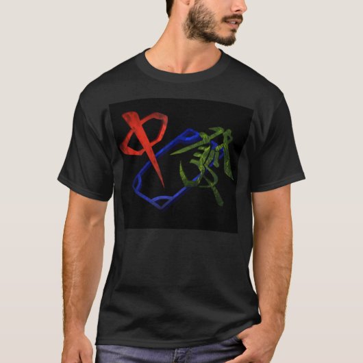 3 draken t-shirt (Voorkant)