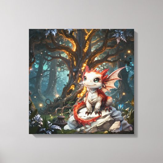 #3 Drakewereld Canvas Afdruk (Voorkant)