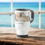 3 drie foto collage familie foto's reisbeker<br><div class="desc">3 drie foto collage familie foto's koffie Mok. De mok is het perfecte cadeau voor iemand die houdt van moderne en stijlvolle afbeeldingen op voor een verjaardagscadeau,  bruiloft,  kerstvakantie,  vrijgezellenfeest of speciale gelegenheid gepersonaliseerd cadeau. Neem contact op met de ontwerper voor overeenkomende items.</div>
