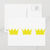 3 drie kronen briefkaart (Voorkant / Achterkant)