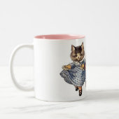3 Droge katten Tweekleurige Koffiemok (Links)