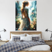 #3 Droomwereld Canvas Afdruk (Insitu (Slaapkamer))