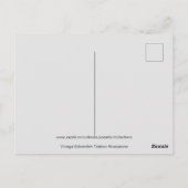 3 Edwardiaanse Dames die  Mode van gowns voeren Briefkaart (Achterkant)