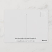 3 Edwardian Damas in Park Mode Briefkaart (Achterkant)