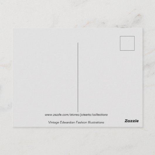 3 Edwardian Damas in Park Mode Briefkaart (Achterkant)