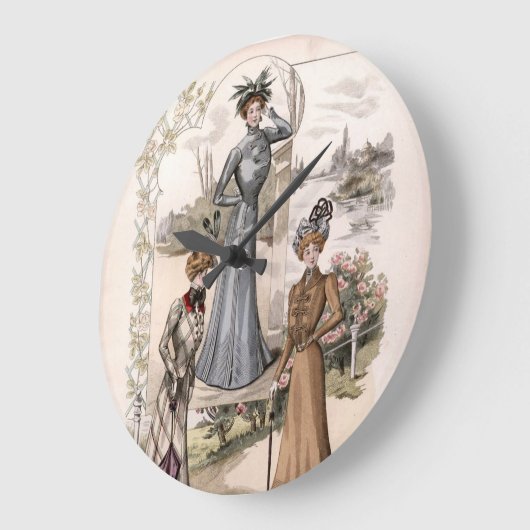 3 Edwardian Damas in Park Mode Grote Klok (Hoek)