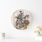 3 Edwardian Damas in Park Mode Grote Klok (Huis)