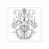 3 Eenden Rubberstempel (Afrduk)