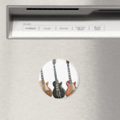 3 ELEKTRISCHE GITAREN MAGNEET (Insitu (Vaatwasser))