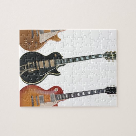 3 ELEKTRISCHE GUITARS RETRO LEGPUZZEL (Horizontaal)