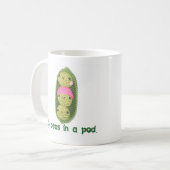 3 Erwten in een peul Koffiemok (Voorkant links)