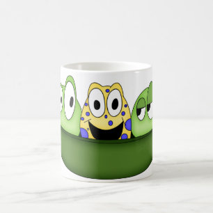 3 erwten in een peul koffiemok