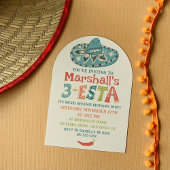 3-Esta Sombrero Boys 3e verjaardagsfeest Kaart