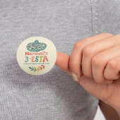3-ESTA thema gepersonaliseerde verjaardag Ronde Sticker