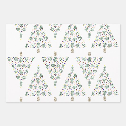 3 Exclusieve Design voor verpakkingspapier voor bo Inpakpapier Vel (Voorkant)