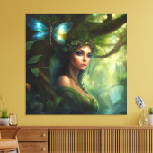 #3 Fantasie Wereld Canvas Afdruk (Insitu (Woonkamer))