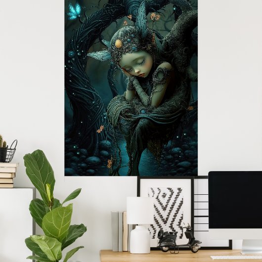 *~* 3 FD3 Enchanting Nymph Spirit Fantasy Poster (Thuiskantoor)