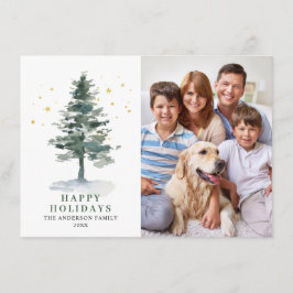 3 FHOTO minimalistische kerstboombegroeting Feestdagenkaart