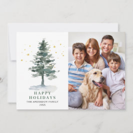 3 FHOTO minimalistische kerstboombegroeting Feestdagenkaart