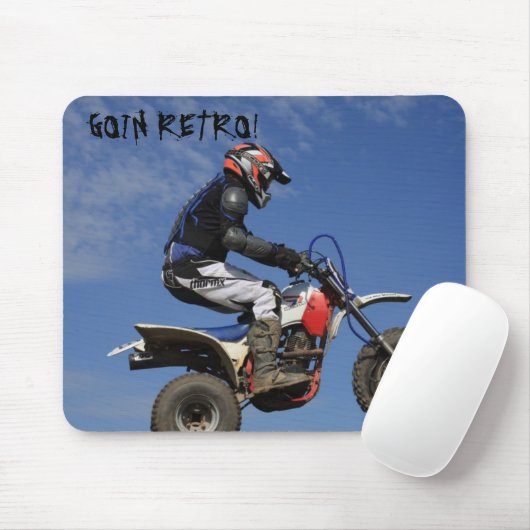 3 fiets, GOIN RETRO! Muismat (Met muis)