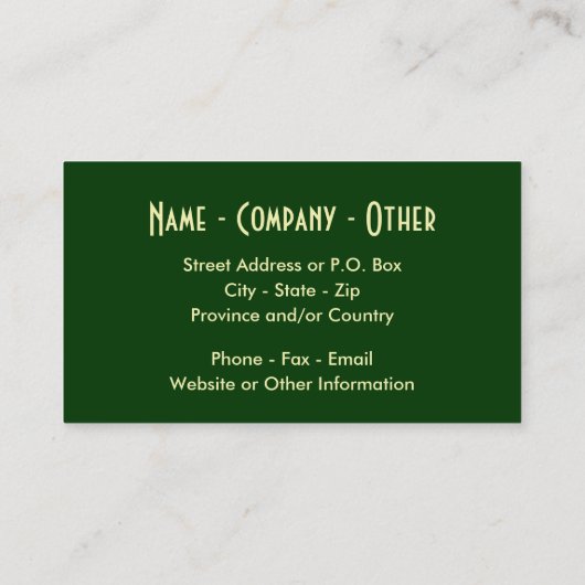 3 forel voor vissers en vissers visitekaartje (Achterkant)