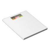 3 forelhuiden: brak, regenboog, bruin - vliegen notitieblok (Schuin)