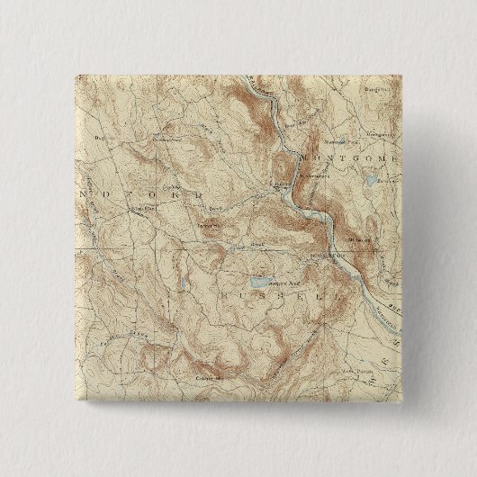 3 Formulier Granville Vierkante Button 5,1 Cm (Voorkant)