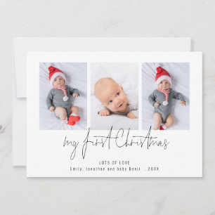 3 Foto 2026 Kalender Baby Eerste Kerst Feestdagenkaart