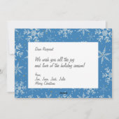 3 Foto/ 2 Sided "Merry kerstay"-Kaart Feestdagenkaart (Achterkant)