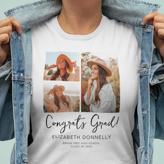 3 Foto Afstuderen Afstuderen Tri-Blend Shirt