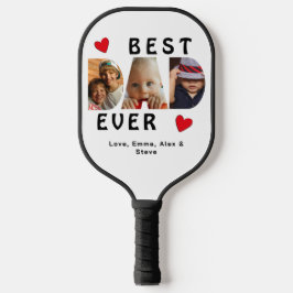 3 Foto Best Pap Ever Collage Custom Pickleball Paddle