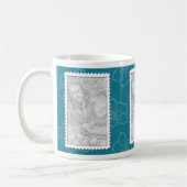 3 foto blauwgroen sjabloon koffiemok (Links)