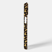 3 Foto Bruin En Goud Luipaardprint Case-Mate iPhone Case (Achterkant / Rechts)