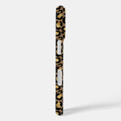 3 Foto Bruin En Goud Luipaardprint Case-Mate iPhone Case (Achterkant / Rechts)