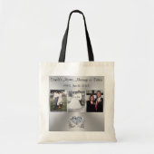 3 Foto Canvas tassen Personalized, Cheap Canvas Ta (Voorkant)