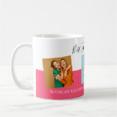 3 Foto Collage Best Friends Custom Text Script Koffiemok (Links)