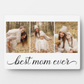 3 Foto Collage Beste mama ooit Fotoplaat (voorkant)