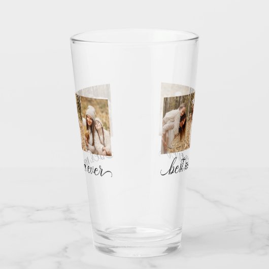 3 Foto Collage Beste mama ooit Glas (Rechts)