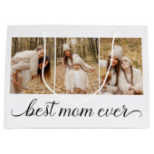 3 Foto Collage Beste mama ooit Groot Cadeauzakje (Voorkant)